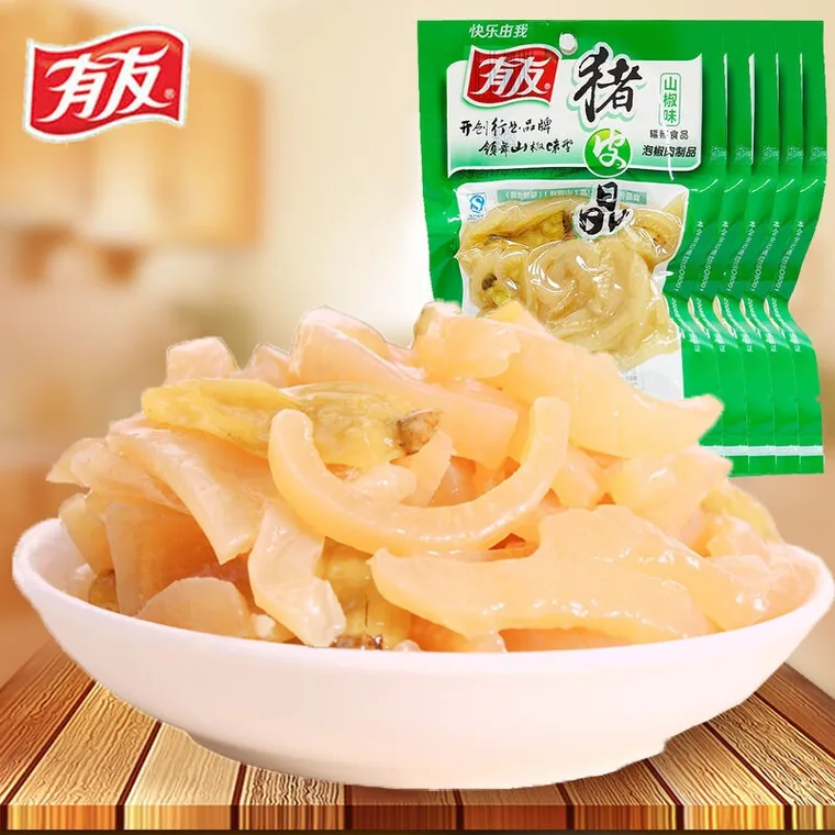 有友 猪皮晶 山椒味 60g