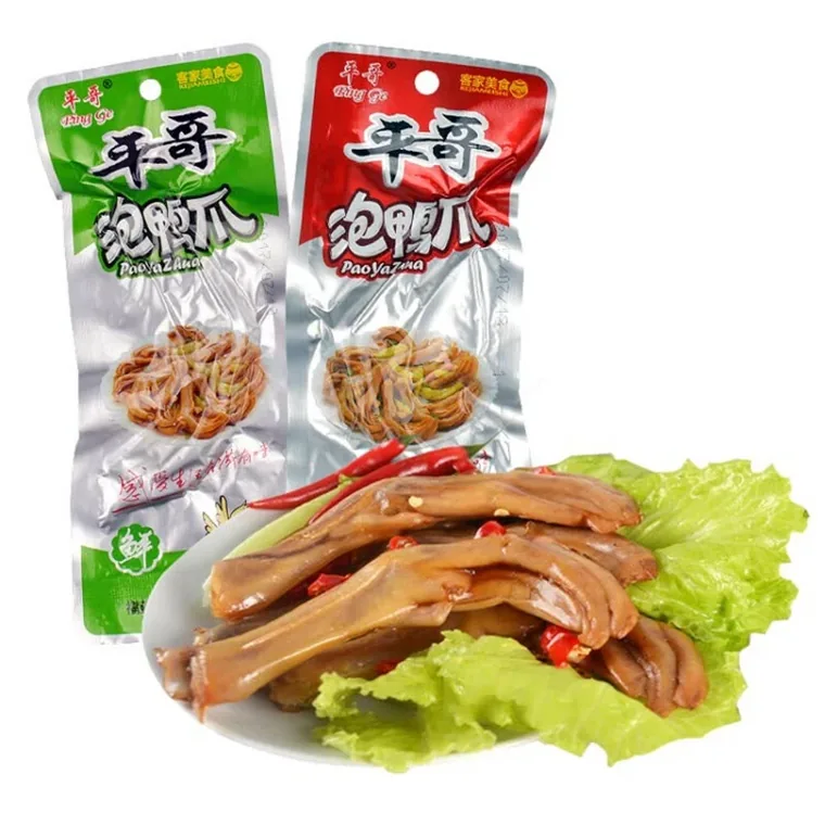 平哥 一沓泡鸭爪 原味 8根